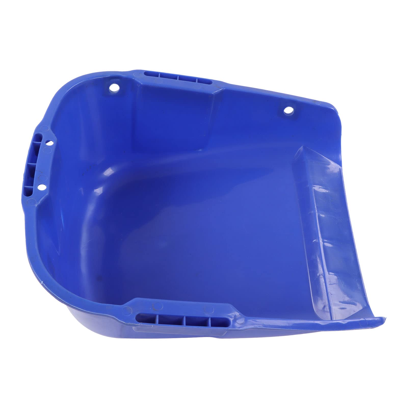 FTVOGUE Recogedor Resistente, Material Plástico, Pala de Gran Capacidad, Diseño de Doble para Facilidad de Uso, Ideal para Cosecha de Cultivos y Limpieza Industrial (Blue)