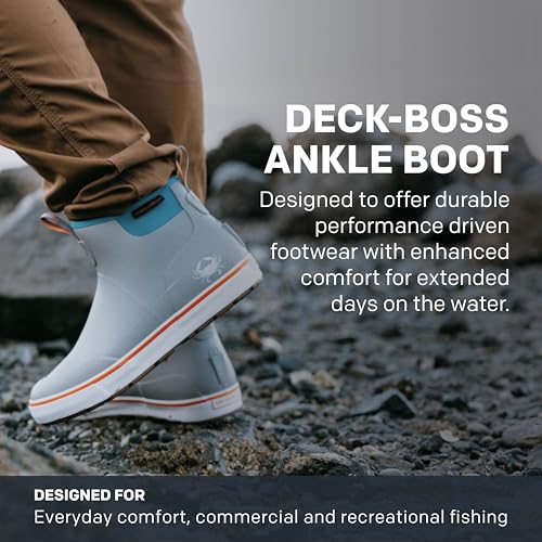 Image of Grundens Men's DECK-BOSS Ankle Boot | Durable, Waterproof