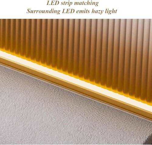 Cloisons de comptoir LED Or-b haut de gamme séparateurs de luxe - 6