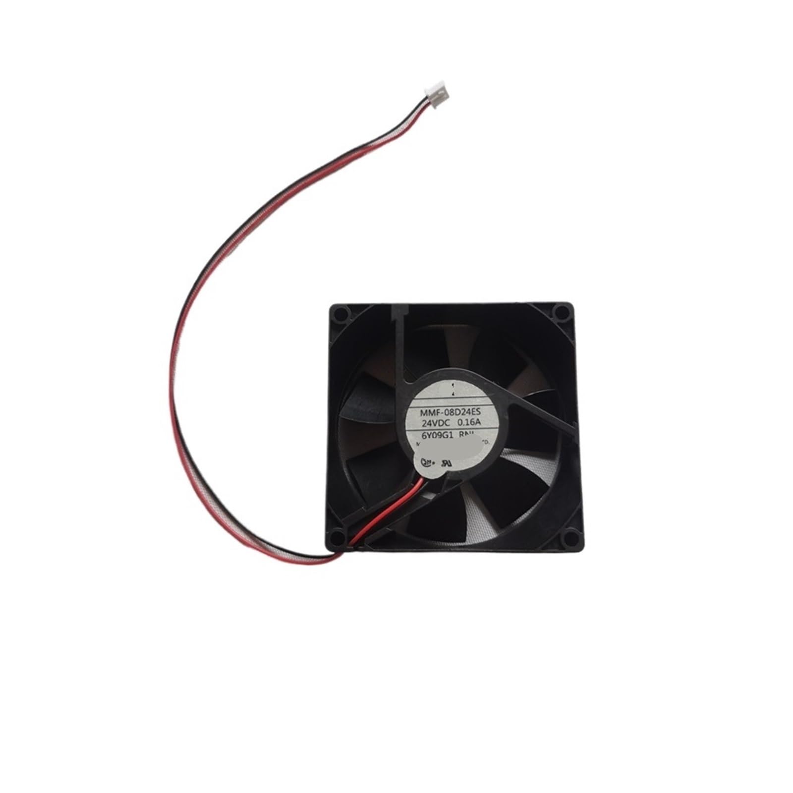 YMUGUEGH 80MM MMF-08D24ES 24V 0.16A 2Wire 80x80x25mm Cooling Fan