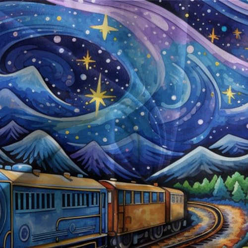 Parure de lit train imprimé 3D en microfibre de qualité supérieure pour lit 220x240 - 7