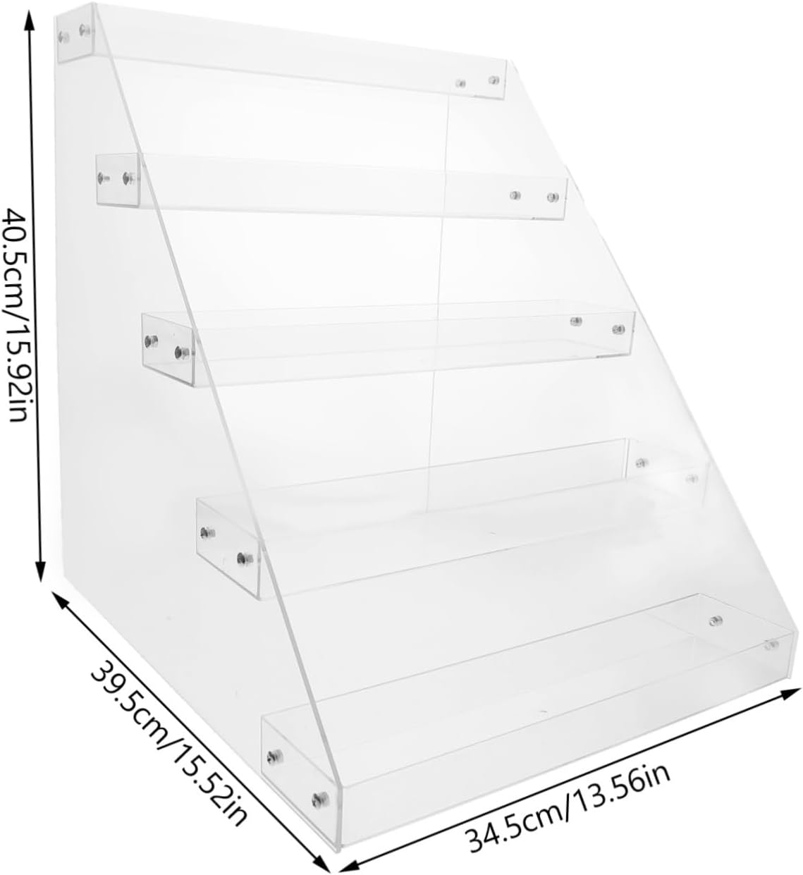 Unomor Acrylic Display Riser Shelves for Display Riser Stand Shop Store Holder