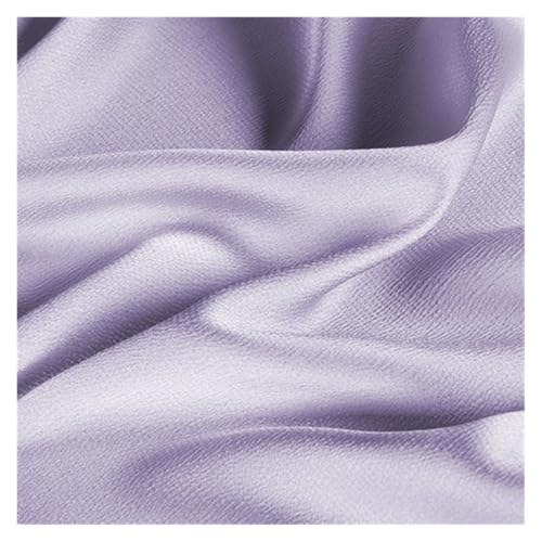 Tissu satin anti-frottement uni pour coudre une chemise douce sur la peau
