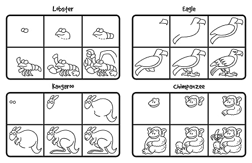 How To Draw 101 Animals (1) #TOP6