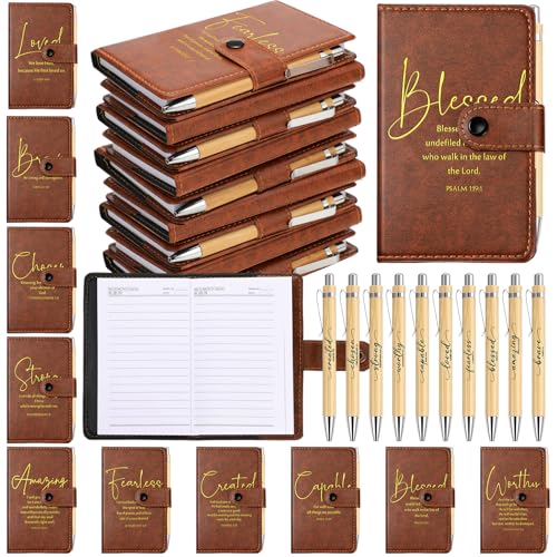 Cuadernos religiosos de cuero Spakon para notas de estudio bíblico sin perder tus reflexiones