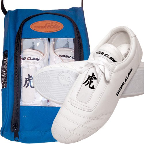 Tiger Claw White Martial Art Shoes Size 11 : Boxing And Martial Arts Foot Gear