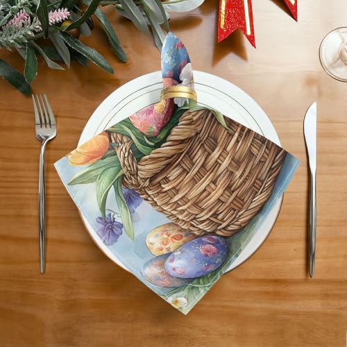 Servilletas de tela multicolor senya pack x6 20x20 in miniatura 3