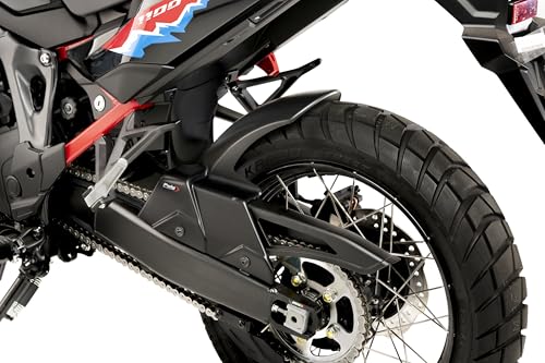 Puig 22260J Hinterradkotflügel; aus hochfestem ABS gefertigt; sportliches und aerodynamisches Design; idealer Schutz vor Schmutz und Steinschlag, Matt Schwarz