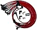 Moroso WIRE SET,ULTRA 40 PERF SBC,RED 73685