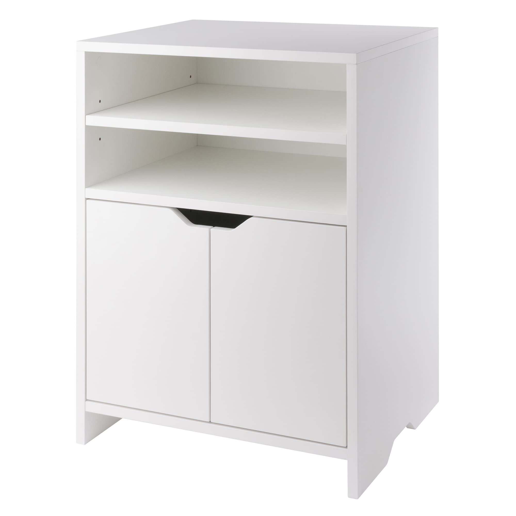 WinsomeNova 4-Shelf Storage Cabinet, White