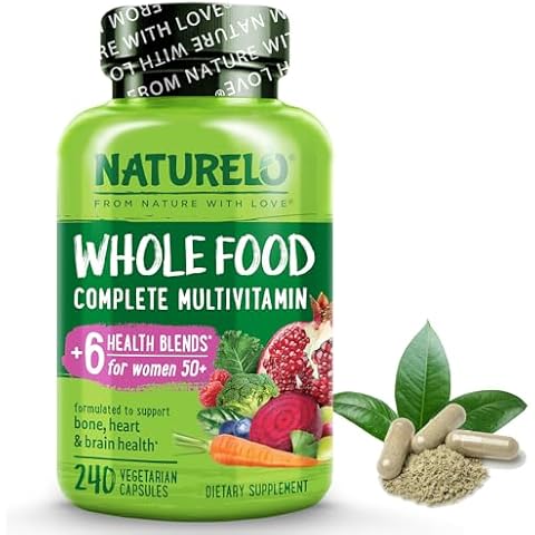 NATURELO Whole Food Multivitamin for Women 50+ Cover