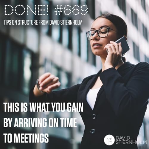 This is what you gain by arriving on time to meetings