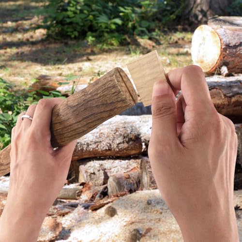 2 Pack Beech Wood Axe Handles Replacement for DWFKHT 16.5\" Throwing Axes, Axe Handle Replacement - Thumbnail 3