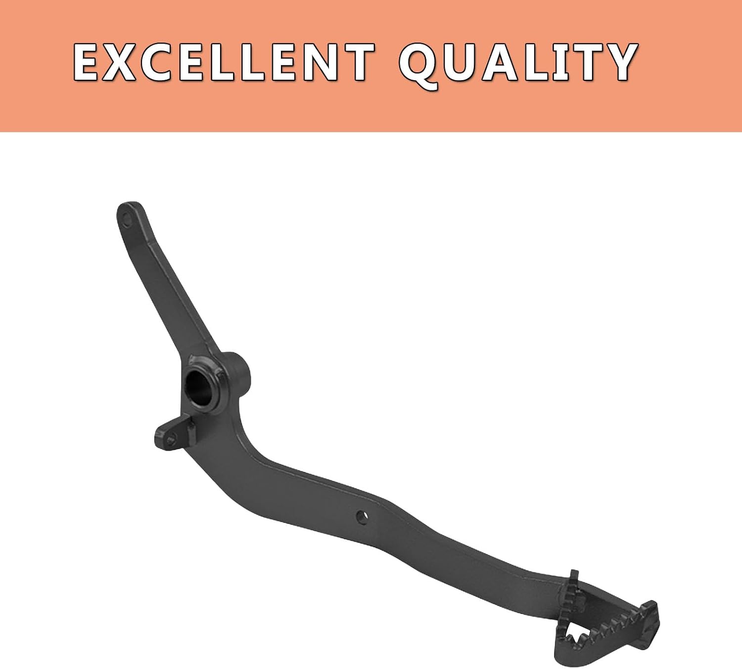Motorcycle Brake Pedal Foot Lever Replacement for Suzuki DR-Z125 DRZ125 DRZ 125 DR-Z125L 2003-2024 Brake Lever Pedal (Black)