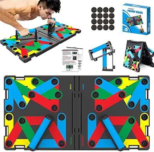 fitness equipment – Large Push Up Board, 46 in 1 Foldable