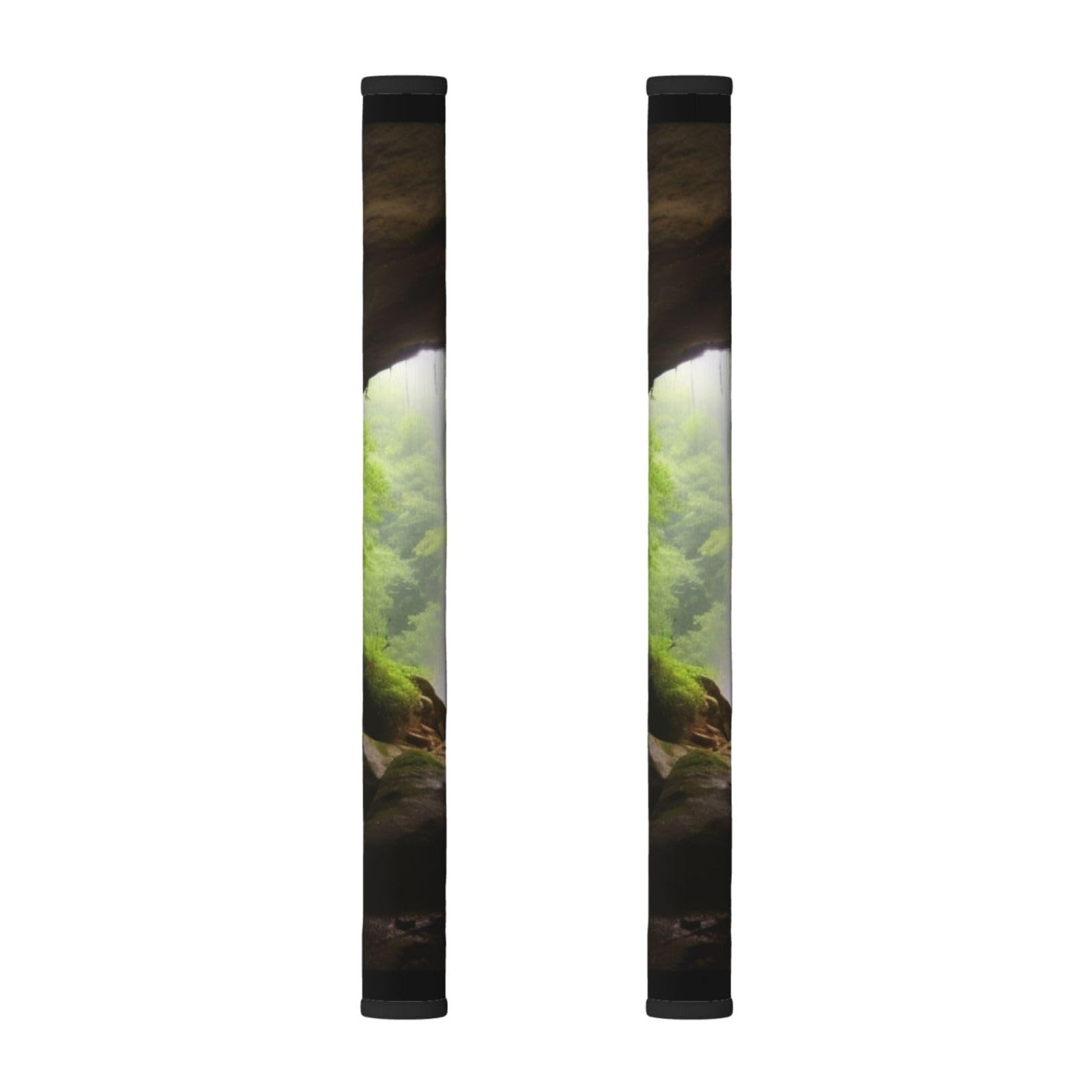VGFJHNDF Refrigerator Door Handle Covers 2-Pack, Natural Cave Printed Protect and Decorate for Fridge Ovens Dishwashers