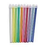 100 Speichelsauger, abnehmbarer Filter, Zahnarzt, Dentalsauger, 13cm, weiß
