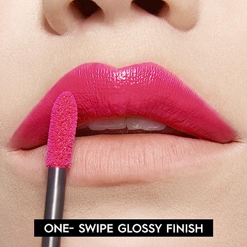 Urban Decay Vice Lip Bond Glossy Longwear Liquid Lipstick (Crushin - Vibrant Magenta), Transfer-proof, Smudge-proof, Up to 16HR Wear, Vegan, Cruelty-free - 0.14 fl oz
