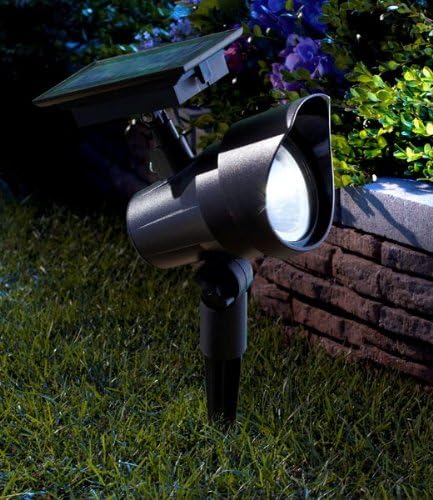Moonrays 93380 Premium Output Solar-Powered LED Spotlight