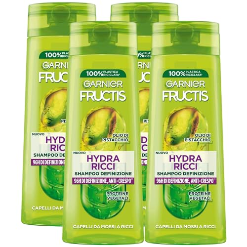 Shampoo Definizione, HYDRA RICCI, Con Olio Di Pistacchio e Proteine