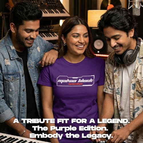 Image of Bambiha Wear Malwa Block Moosetape T-Shirt - Classic Fit Streetwear for Men & Women, 100% Cotton