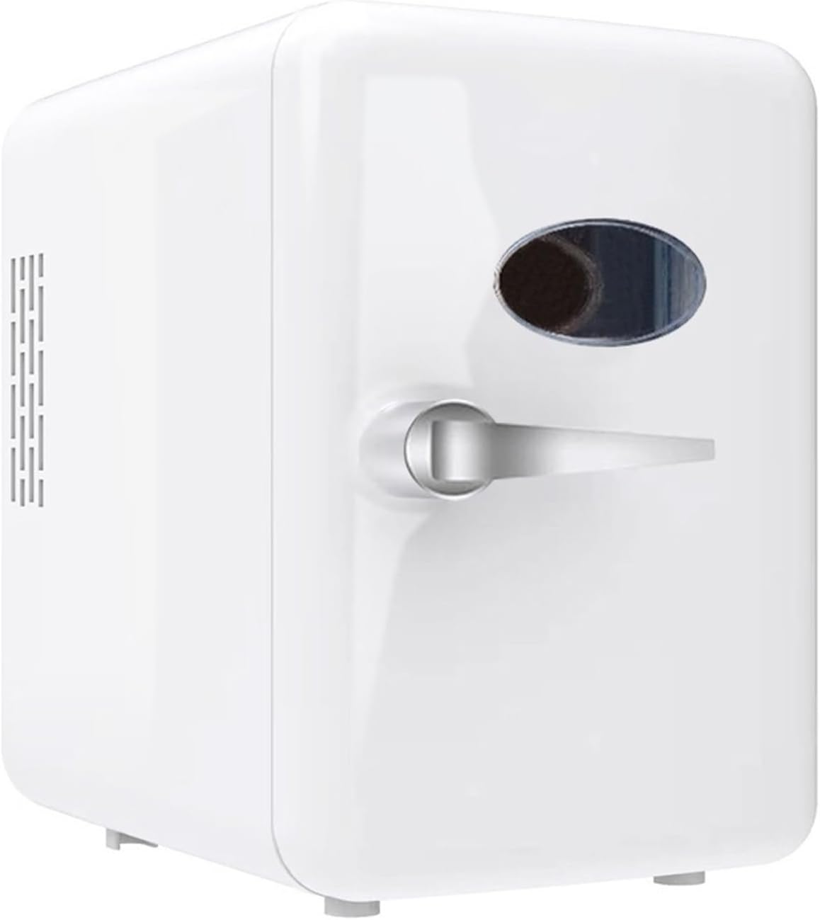 4L Mini Multifunctional Car Refrigerator Small Refrigerated Cosmetic Refrigerator Beverage Refrigerator Portable Car Home(220V for Home)