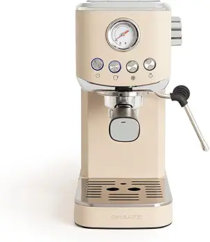 THERA CLASSIC COMPACT/Cafetera express arena / 20 bares, semiatuomática, función café frío, brazo doble salida, depósito 1,2L, café molido y monodosis ESE 55mm, con vaporizador, 1350W