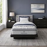 Twin 10 Inch Plush Mattress, Medium Firm, Reinforced Edge Support