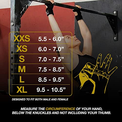 New Ventilated Weight Lifting Gloves With Built-In Wrist Wraps, Full Palm Protection & Extra Grip. Great For Pull Ups, Cross Training, Fitness, Wods & Weightlifting. Suits Men & Women, Black, Small #TOP6