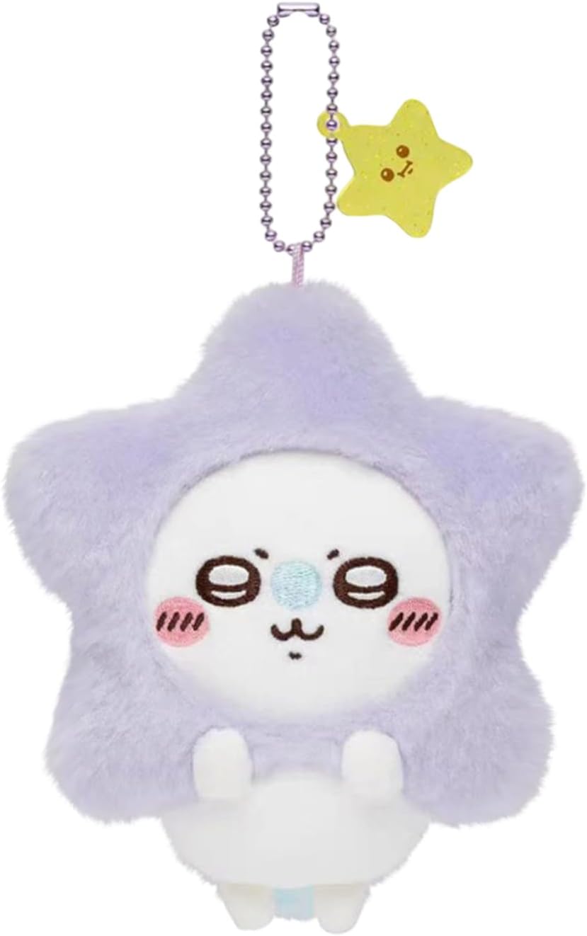 Chikawa Keychain for Backpack Kawaii Usagi Plush Anime Keychain Plush