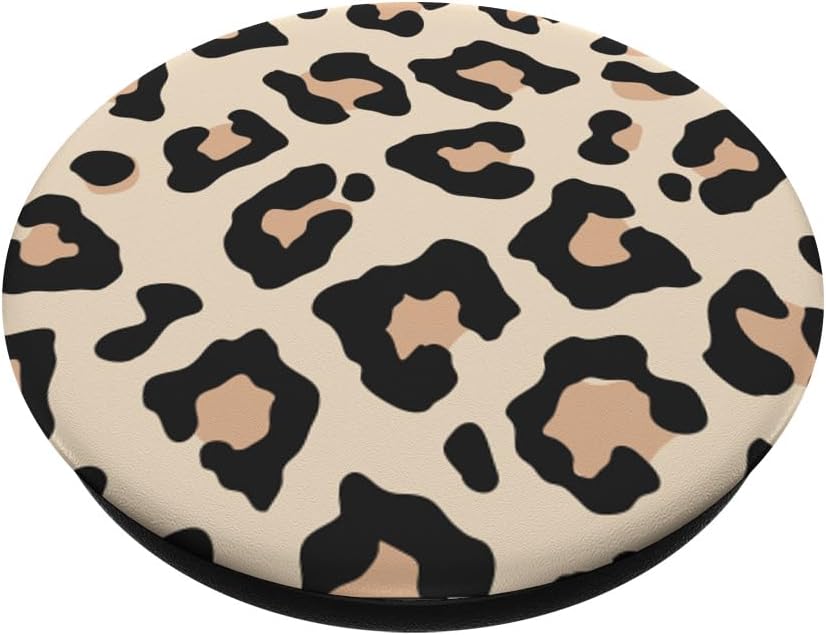 Leopard Cute Print PopSockets PopGrip: Swappable Grip for Phones & Tablets