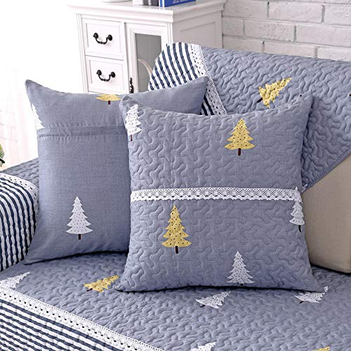 Couverture de canapé en coton pour salon familial chaleureux