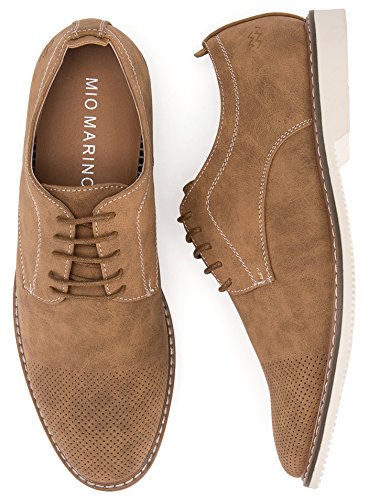 Marino Men's Oxfords Casual Dress Shoes - Comfortable and Breathable Premium Leather Shoe with Rubber Sole4