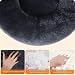 HMTOPE Orthopädisches Hundebett Grosse Hunde, Donut Kissen Waschbar, Ø120cm