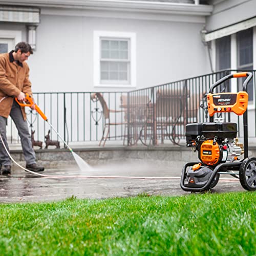Generac 7901 Gas-Powered Pressure Washer - 3100 Psi 2.4 Gpm, Powerdial Gun - Ideal For Cleaning Surfaces - Includes Attachments #TOP1