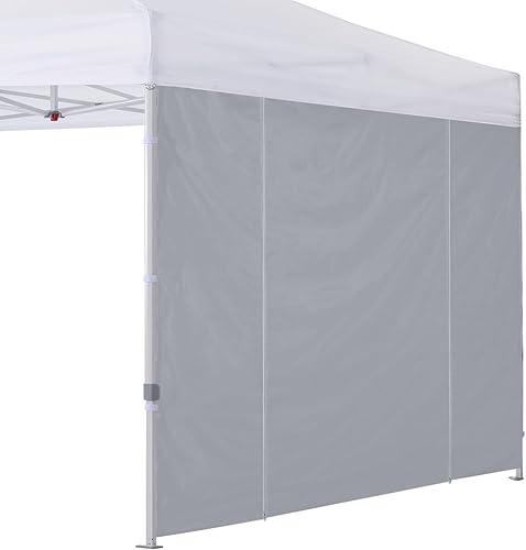 Miniatura 9 de COOSHADE Instant Canopy SunWall - Toldo de pared lateral de 10 x 10 pies para tienda de campaña desplegable, paquete de 1 pared lateral, color azul