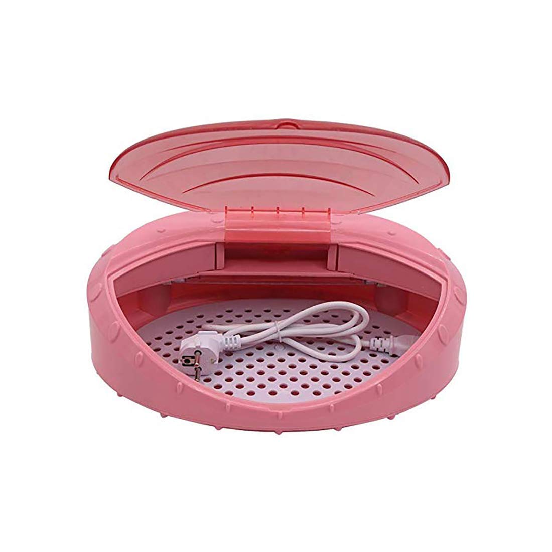 Esterilizador con luz Ultravioleta Caja de desinfección Inteligente, con Armario de esterilización con Tapa Transparente, para Herramientas de manicura, Cortador de Toallas, uñas y