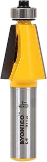 YONICO Chamfer Router Bits Bevel Edge Forming 11.25 Degree 1/2-Inch Shank 13911