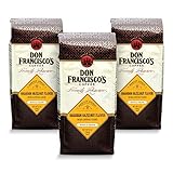 Don Francisco's Hawaiian —Flavored Whole Bean Coffee —3 bags oz. each, Hazelnut, 12 Ounce