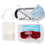 Hoper Teeth Whitening Teeth Examination Kit Finger Teeth Wipes Oral Brush Ups C Shape Teeth...