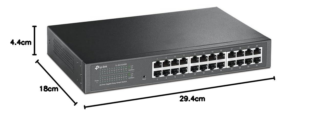 Amazon | TP-Link イージースマートスイッチ 24ポート 10/100