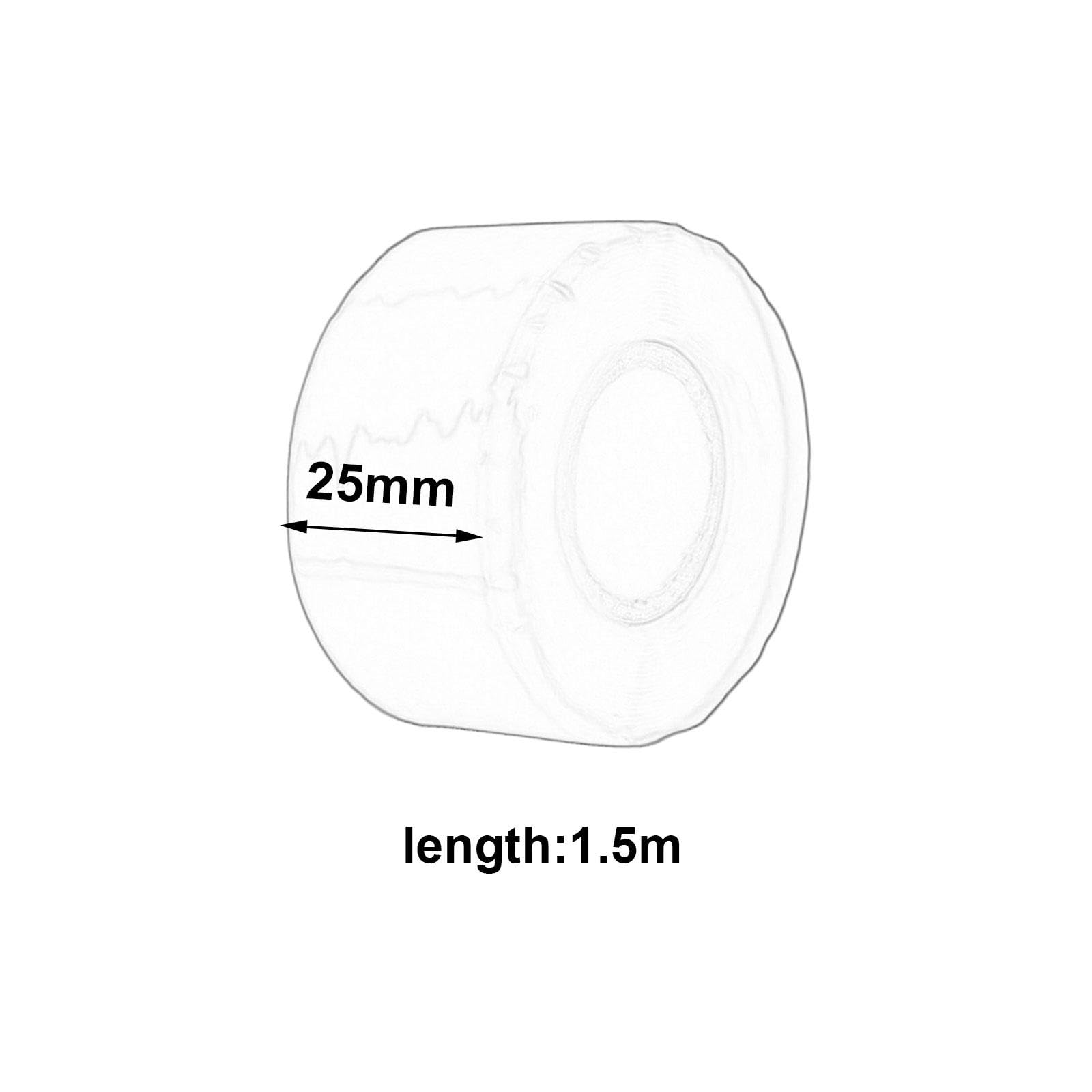 Oshhni Silicone autofondente, nastro per riparazione tubi, nastro per tubi in gomma resistente e a tenuta stagna, tubo per acqua, Verde