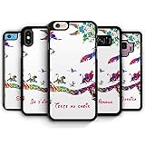 IDcaseFR Coque Silicone Bumper Souple Samsung Galaxy S10 -King Roi Lion Aquarelle Pastel Personnalisable avec Votre Texte au Choix Dessin animé Swag TPU Case+ Stylet