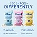 Khloud Protein Popcorn, 6 Pack Variety Pack - Protein Popcorn Made with Real Simple Ingredients & 7g Protein - Non-GMO, Gluten Free & Kosher - Healthy Snacks