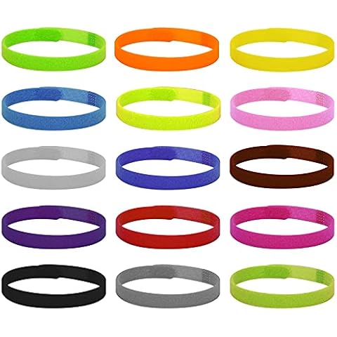 LUTER 15 Colors 20x1cm Puppy Collars, Soft Adjustable Whelping Collars for Puppy ID Collars for Newborn Dog Kittens for Pet Cover
