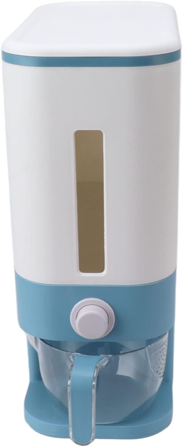 Srliya Rice Storage Container Thickened Press Type Food Grade Rice Grain Cereal Container Lock Box Bucket Dispenser