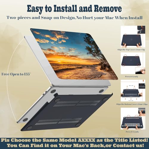 Coque MacBook Pro 16 A3429 A2991 A2485 protection rigide marine - 6