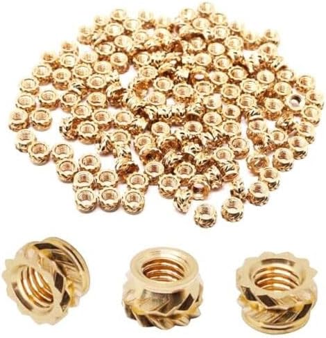 M3 Heat Set Inserts, M3x3x5mm Threaded Inserts Metric M3x3x5mm (150pcs) 150pcs
