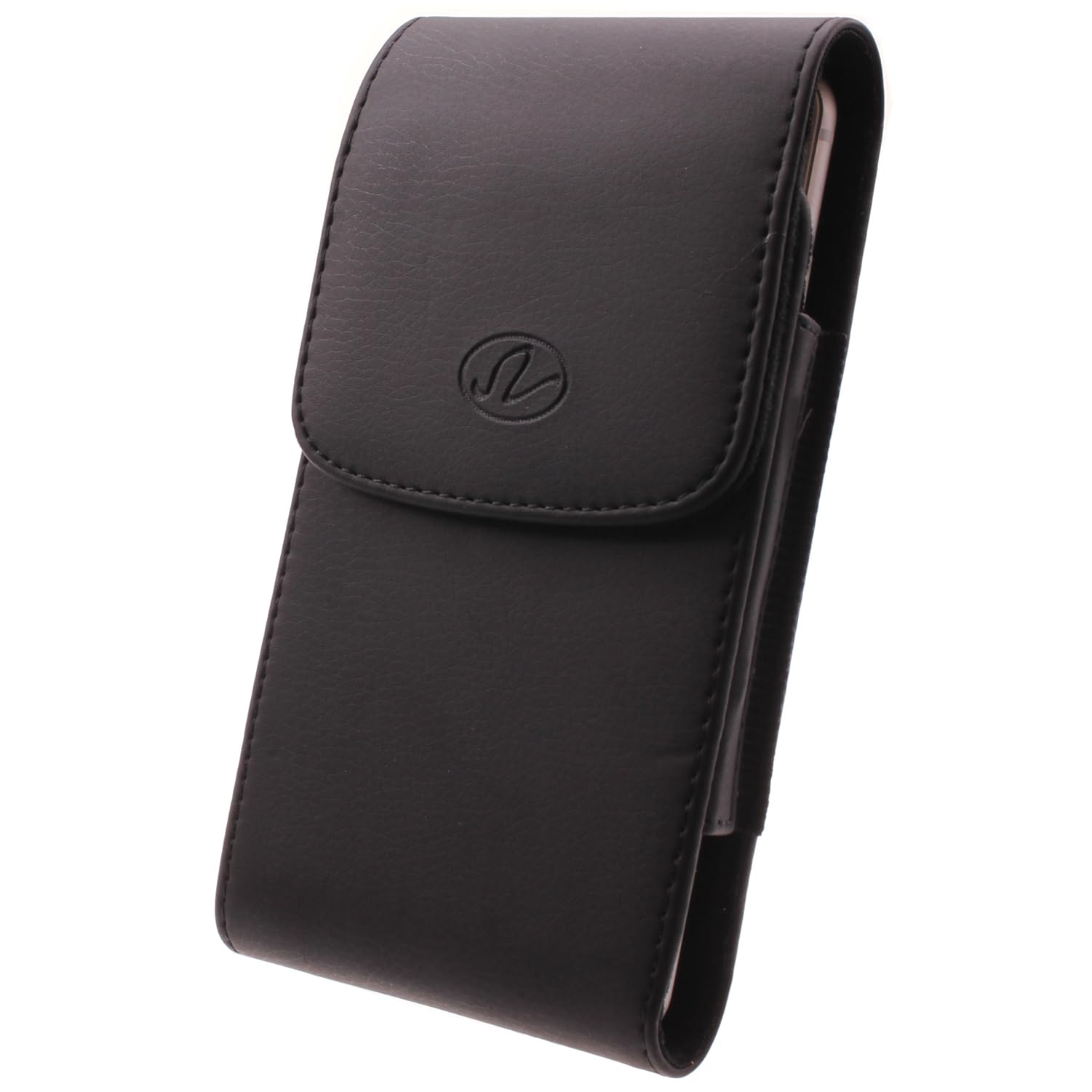 Leather Case Belt Clip for Compatible with Samsung Galaxy S23 FE Phone - Holster Cover Pouch Vertical Carry Protective