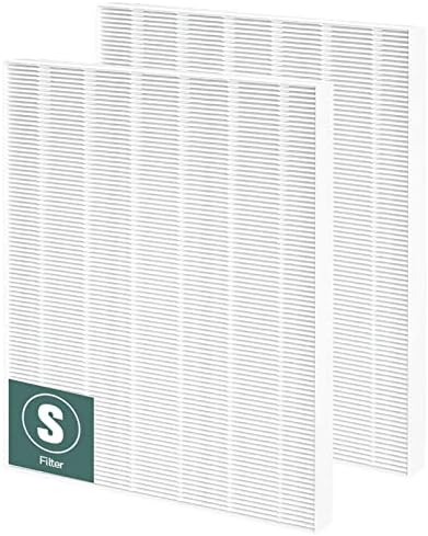 2 Pack C545 True HEPA Replacement Filter S Compatible with Winix C545 Air Purifier Replacement for Winix S Filter Part 1712-0096-00